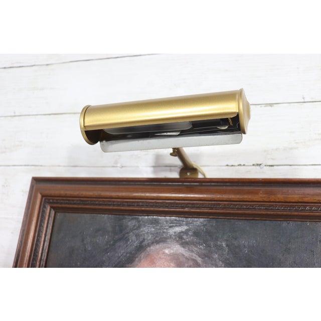 1950s Striking Original Oil on Canvas Portrait of a Contemplative Gentleman by George Weissbort (1928-2013) For Sale In Portland, ME - Image 6 of 13