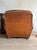 Pair of Two Vintage Oversized French Leather Club Chairs For Sale - Image 10 of 18