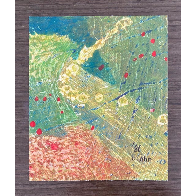 *Card pictured after painting not included. Dongkuk Ahn (1937-2013), better known as Don Ahn, was a South Korean artist...