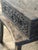 Old small Indonesian carved wooden chest. Height: 28cm; Length 57cm; Depth: 24cm. Small second-hand chest, patina and the...