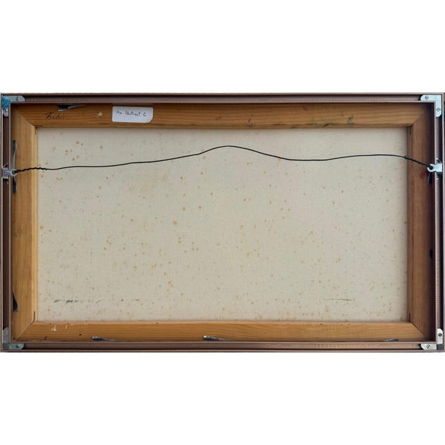 Modern 1993 "An Abstract C" Painting, Signed “Ketchem” For Sale In Miami - Image 6 of 6