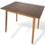 Mid-Century Square Formica Dining Table, Former Czechoslovakia For Sale - Image 4 of 9
