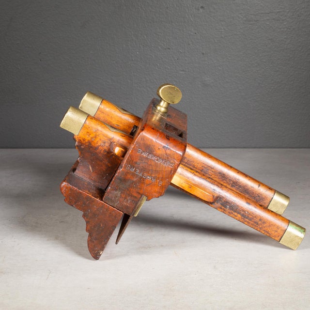 19th C. Varville & Son Plow Plane C.1870-1900 For Sale - Image 4 of 11