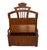 Early 20th Century Antique Art Nouveau Cherry Wood Entrance Chest, 1900s For Sale - Image 5 of 12