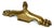 Antique English Brass and Iron Fire Stop Paperweight Signed CSJ - Circa 1850 For Sale - Image 14 of 16