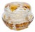 Art Deco Candy Bowl from Julia Glassworks, Poland, 1950s For Sale