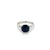 Simplicity and elegance are on full display with this GIA certified 2.63-carat natural Blue Sapphire ring with 2 trillion...