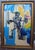 In the Style of Jean Michel Basquiat Origin United States Period 1980-1999 Materials Oil Paint On Board W. 17.3 in; H....