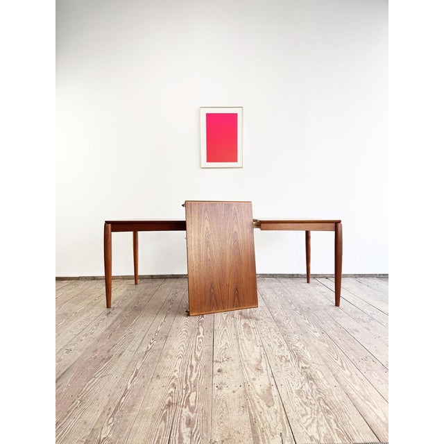 Mid-Century Modern Danish Dining Table in Teak by H.W. Klein for Bramin, 1960s For Sale - Image 6 of 18