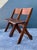Brown Vintage French Folding Chairs - A Pair For Sale - Image 8 of 12
