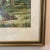Green Vintage Mid-Century Landscape Watercolor Lake Scene Framed Wall Art Signed W Dixon For Sale - Image 8 of 12
