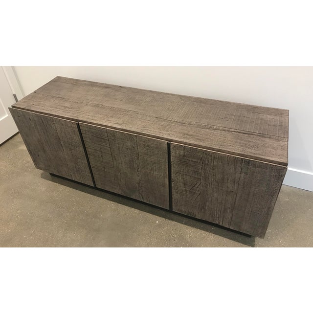 Restoration Hardware Modern Monterey Panel Media Console Chairish