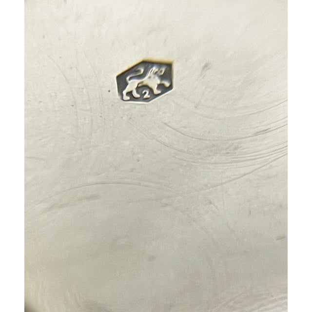 Dutch Silver Bonbon Basket by Schriek & Looren De Jong, 1948 For Sale - Image 3 of 7