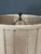 Mid 20th Century Asian White Floral Embossed Lamp For Sale - Image 4 of 7