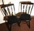 Hitchcock New England Spindle Back Painted Chairs Set of Four For Sale In Savannah - Image 6 of 16