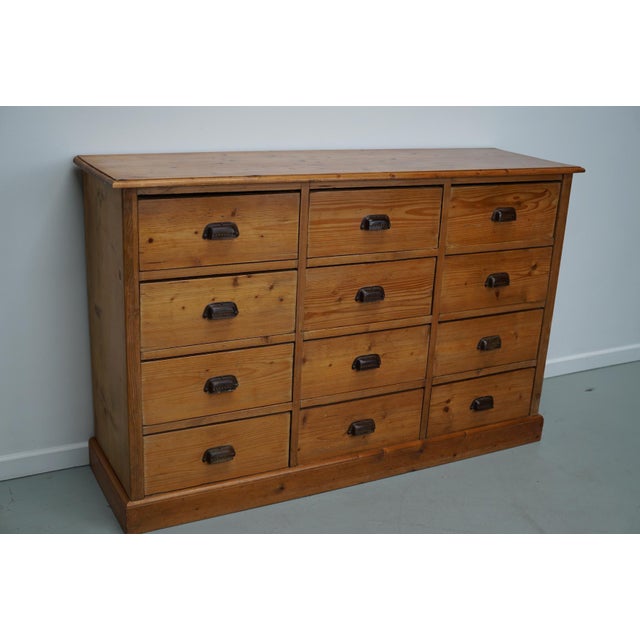 German Pine Apothecary Cabinet, 1930s For Sale - Image 18 of 18