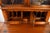 1930s Federal Style Mahogany Secretary Desk Hutch Display Cabinet Bookcase For Sale - Image 11 of 18