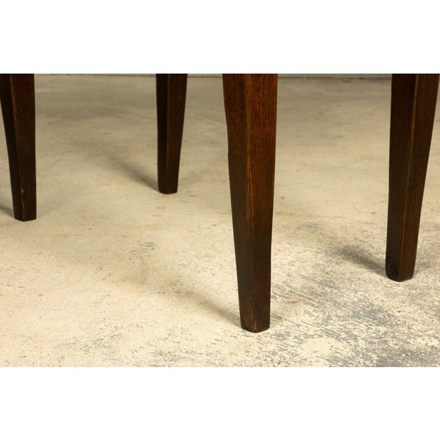 Late 18th Century French Provincial Oak Communal Dining Table For Sale - Image 16 of 18