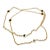 2000 - 2009 Bulgari Signature Black Onyx Yellow Gold Link Necklace For Sale - Image 5 of 11