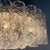 Vintage German Ice Glass Ceiling Lamp from Doria Leuchten, Germany, 1970s For Sale - Image 6 of 18