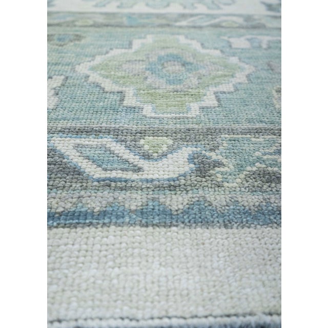 Turkish Turkish Oushak Rug 12'6" x 14'11" #20397 For Sale - Image 3 of 8