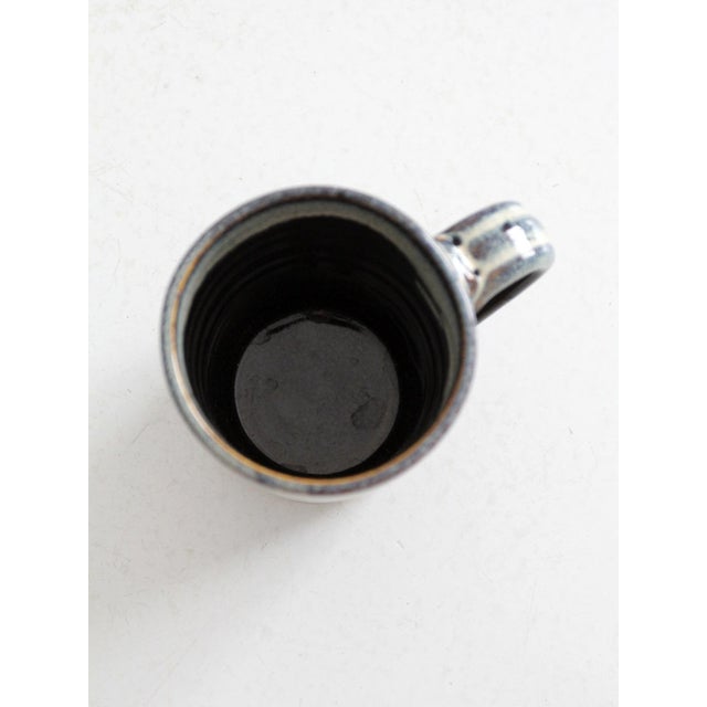 Late 20th Century Vintage Rustic Studio Pottery Mug For Sale - Image 5 of 10