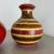 Op Art Multi-Color Fat Lava Pottery Vase from Bay Ceramics, Germany, Set of 2 For Sale - Image 13 of 18