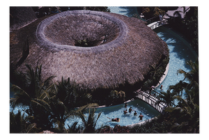Slim Aarons, Hilton Pool Bar, Limited Edition Estate Stamped Photographic Print, 1970s