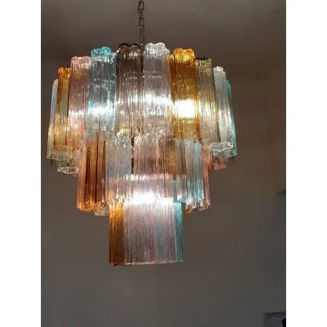 impressive multicolors murano glass chandelier sputnik random multicolors dispositions impressive multicolors murano glass...