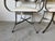Brown Vintage Shaver Howard Modernist Industrial Brushed Steel Armchairs – Pair For Sale - Image 8 of 12