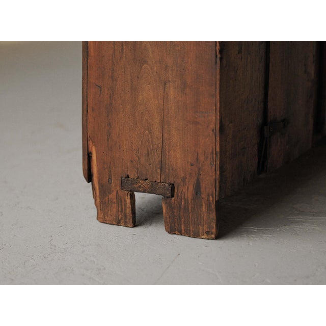 Primitive Mountain Cabinet in Wood, Spain, Early 20th Century For Sale - Image 16 of 18