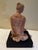 Mid-Century Modern 1960s Peggy Mach Seated Ballerina Terra Cotta Sculpture on Wooden Base, No. 317/975 For Sale - Image 3 of 10
