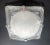Italian 1960s Milky White Square Murano Flush Mount For Sale - Image 3 of 7