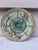 Ceramic Large Majolica Morning Glory Plate Wasmuel, Circa 1890 For Sale - Image 7 of 7