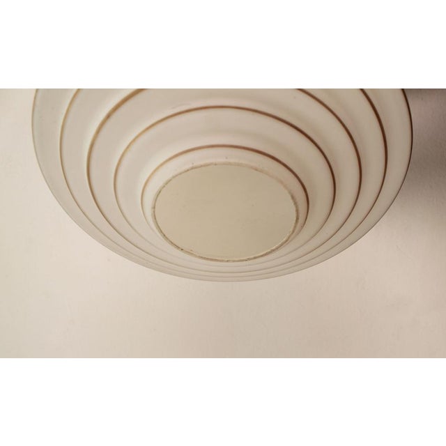 Vintage Milk Glass Pendant Light, 1960s For Sale - Image 9 of 10