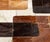 American Cowhide Patchwork Carpet, 9' 8" X 6' 9" For Sale - Image 3 of 7
