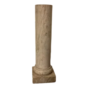 Antique 19th Century Grand Tour White Marble Column for Table Top Display Niall Smith Provenance