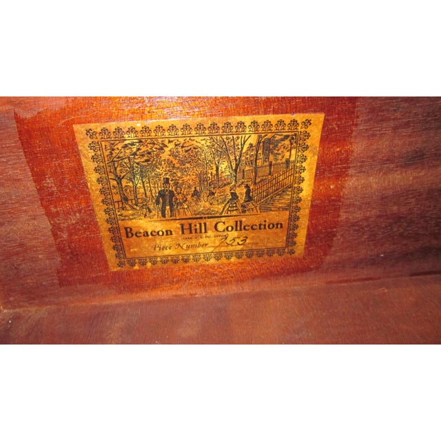 Wood Beacon Hill 2-Piece Highboy For Sale - Image 7 of 9