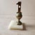 Alabaster 1962 Golf Hole in One Trophy Alabaster Stone Base Paperweight For Sale - Image 8 of 9