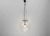 Large Mid-Century Modern Glass Pendant Lamp, 1960s For Sale - Image 4 of 12