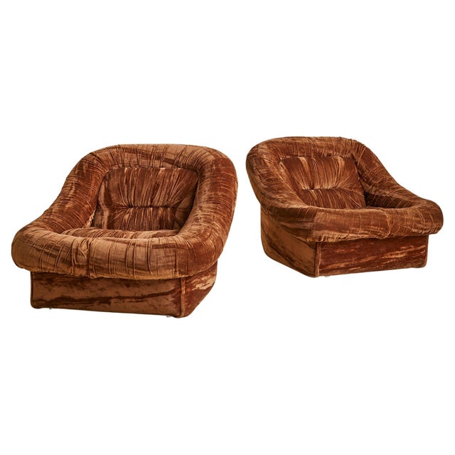 Italian Lounge Chair in Manner De Pas, d'Urbino & Lomazzi, 1970s For Sale - Image 11 of 18