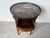 Late 19th Century 19th Century Louis XVI-Style Bouillotte End Table With Marble Top, Brass Gallery & Casters For Sale - Image 5 of 16