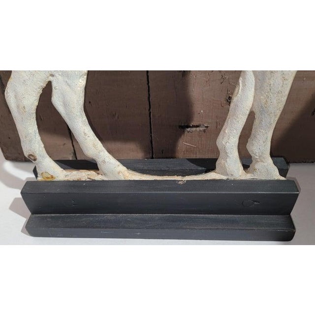 19thc Rochester Iron Works Windmill Weight Horse For Sale In Los Angeles - Image 6 of 10