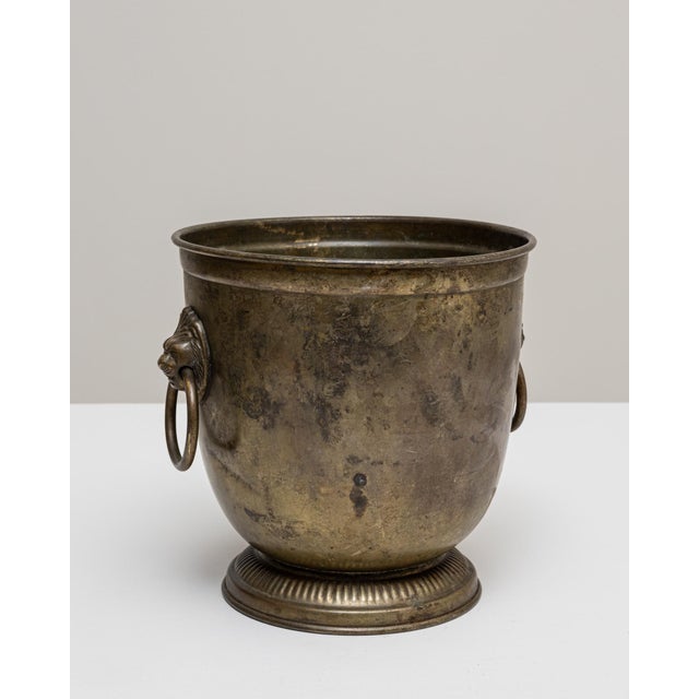 20th Century French Silver Plated Champagne Bucket For Sale In Greensboro - Image 6 of 18