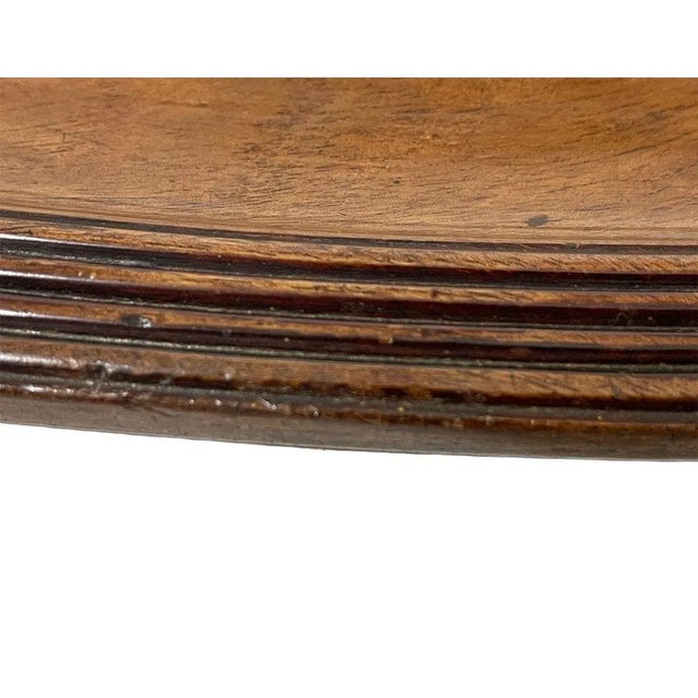 Early 19th Century French Wooden Serving Tray with Rocaille Handles For Sale - Image 10 of 11