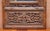 Chinese Carved Wood Mirror Panel Depicting Bats Symbol of Happiness & Good Fortune For Sale - Image 5 of 10