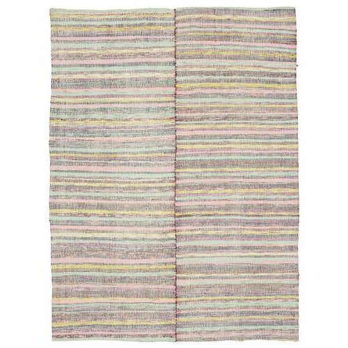 Textile Vintage Turkish Flatweave Kilim Rug For Sale - Image 7 of 7