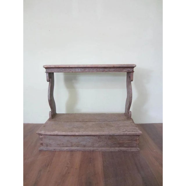 Antique Church Kneeler Pew For Sale - Image 10 of 11