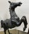 Pair of Prancing Metal Horse Statues Sculptures For Sale - Image 4 of 7