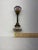 1920s Antique Victorian Sun-Purple Amethyst & Clear Glass Doorknob Set With Spindle For Sale - Image 5 of 6